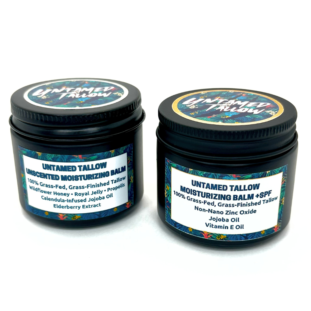 BUNDLE - Unscented Skin Moisturizing Balm + SPF Balm