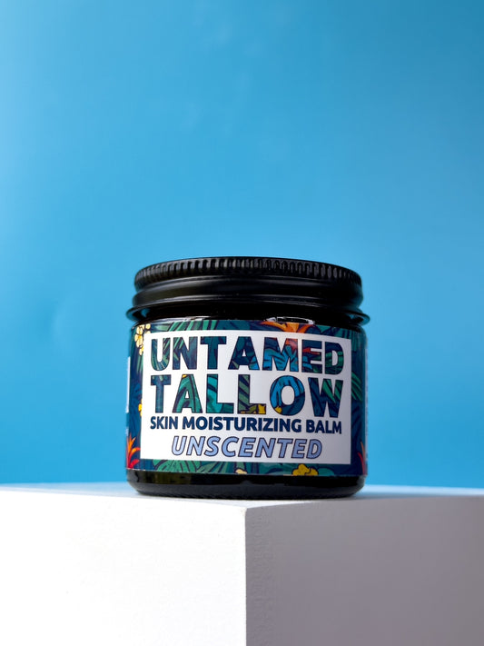 Untamed Tallow Unscented Skin Moisturizing Balm - 2oz