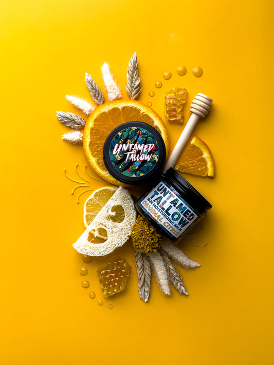 Untamed Tallow Moisturizing Skin Balm - Citrus - 2oz