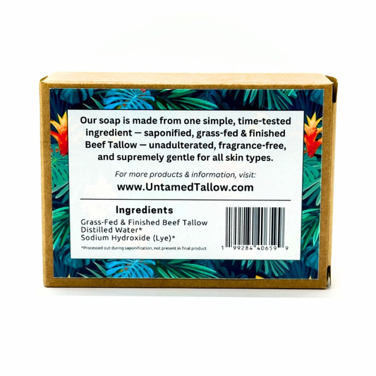 Untamed Tallow - Pure Tallow Soap - 4.5oz