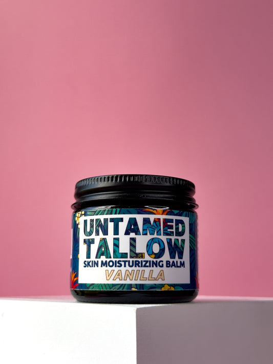 Untamed Tallow Vanilla Skin Moisturizing Balm - 2oz