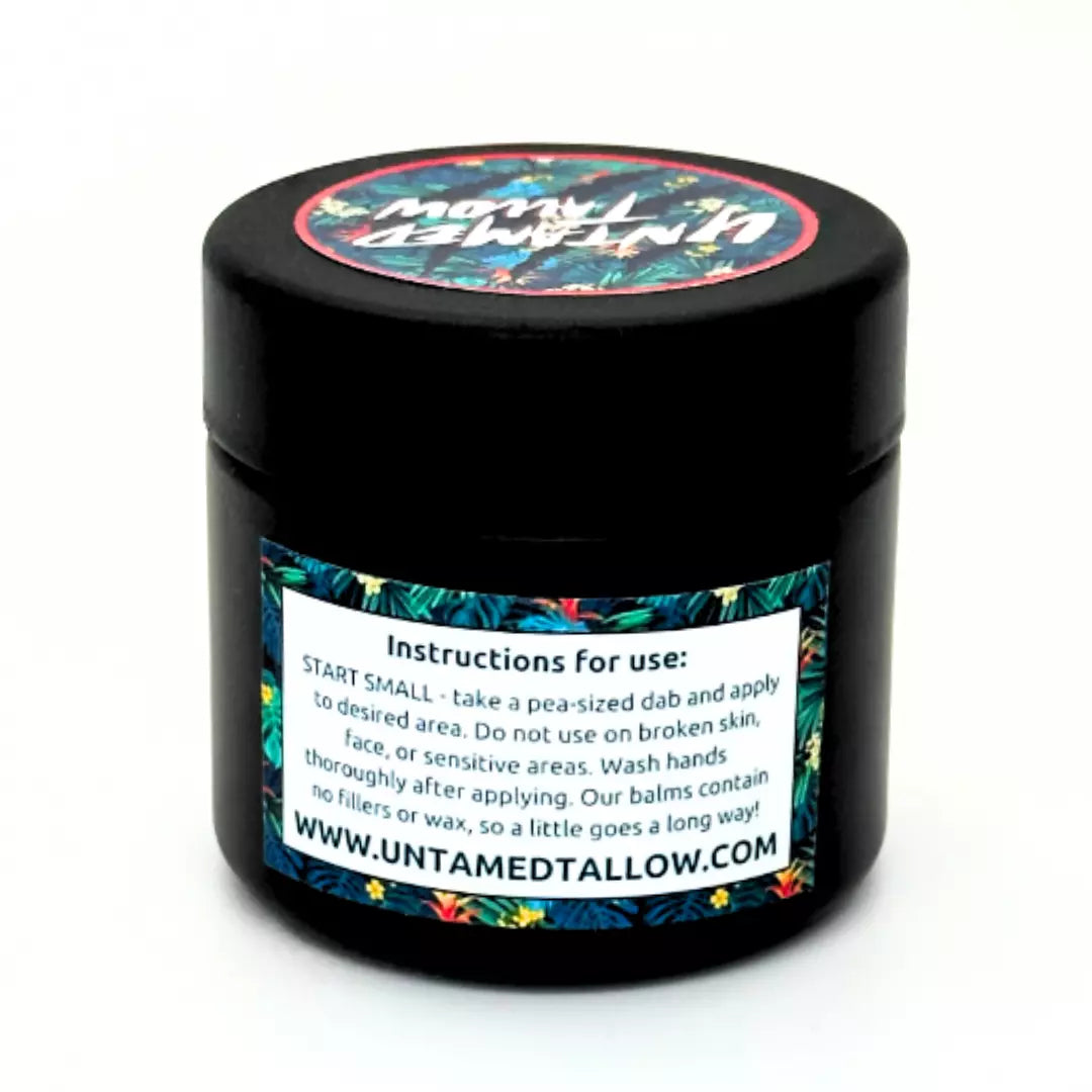 Untamed Tallow Pain Relief Balm - Muscle & Joint Relief - 2oz